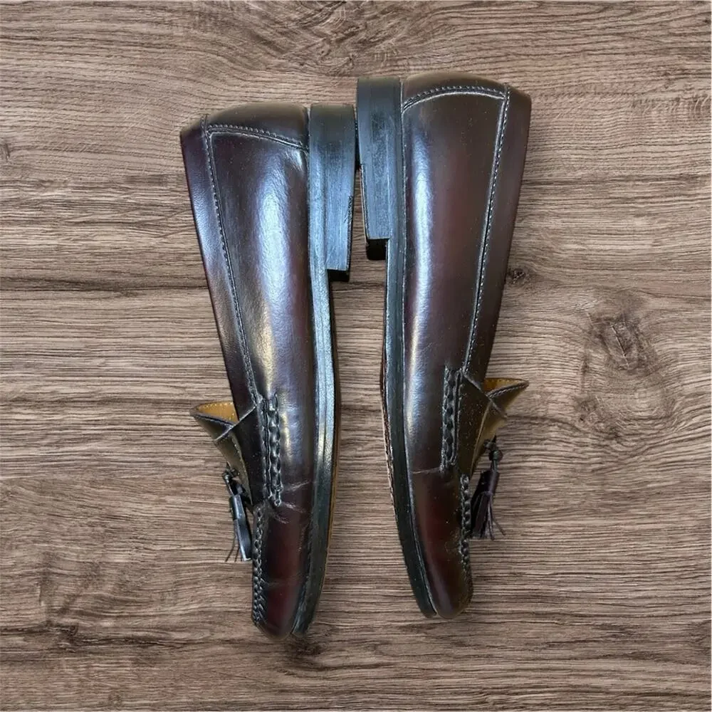 Cole Haan Pinch Tassled  men’s brown leather loafers. Size 9 M